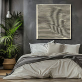 Painting by Numbers Modern Art Wavy Lines